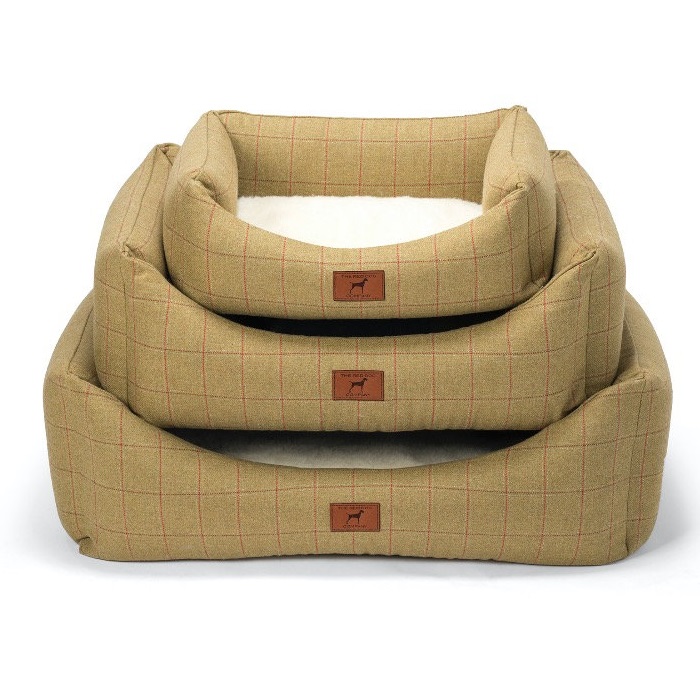 Tweed Dog Beds - Natural Wool - Image 2