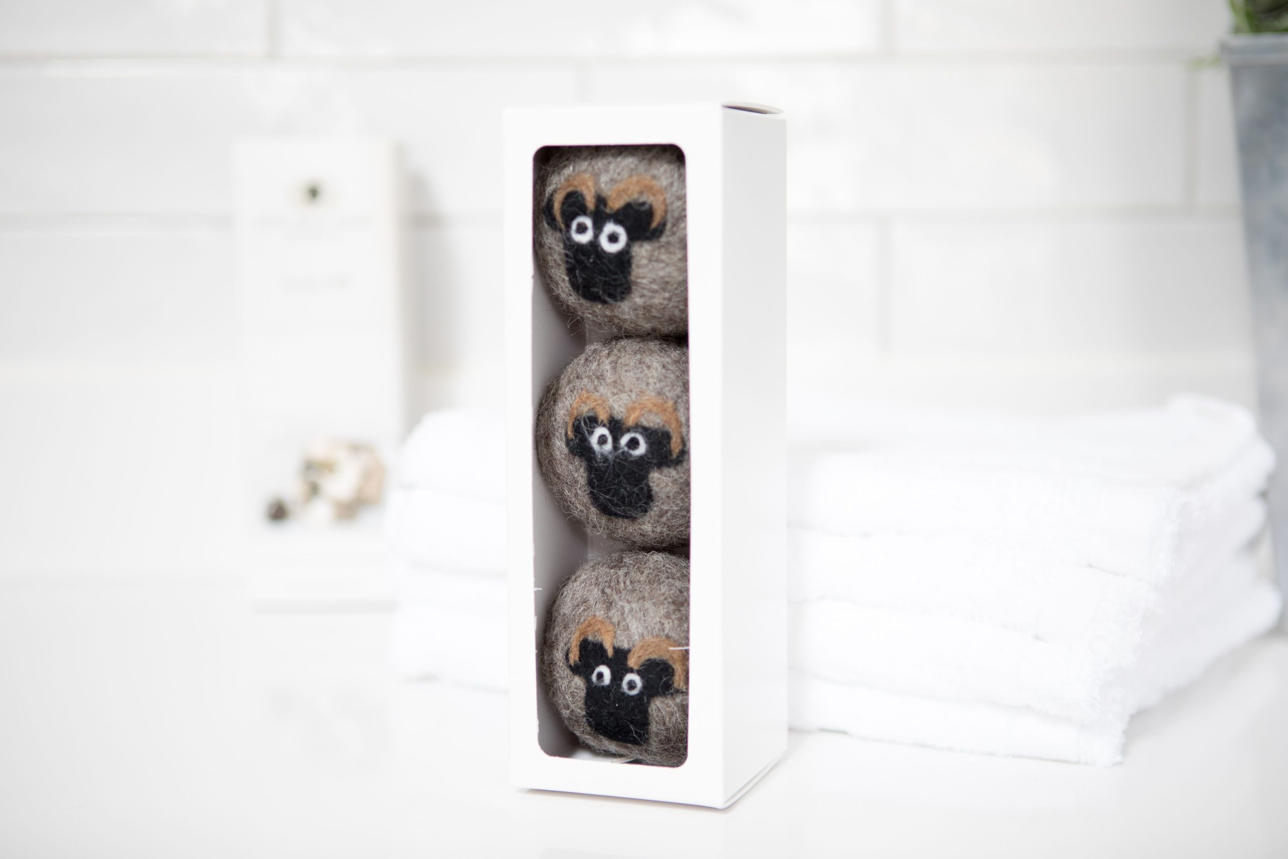 Wool Dryer Balls - Pack of 3 Shetland Sheep - Image 2