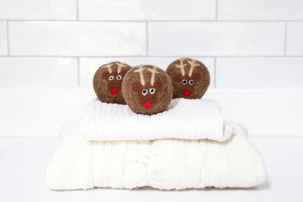 Wool Dryer Balls - Pack of 3 Rudolph Reindeer