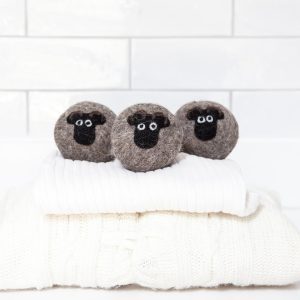 Wool Dryer Balls - Pack of 3 Shetland Sheep