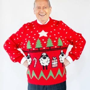 ‘Three Wise Sheep’ Christmas Jumper