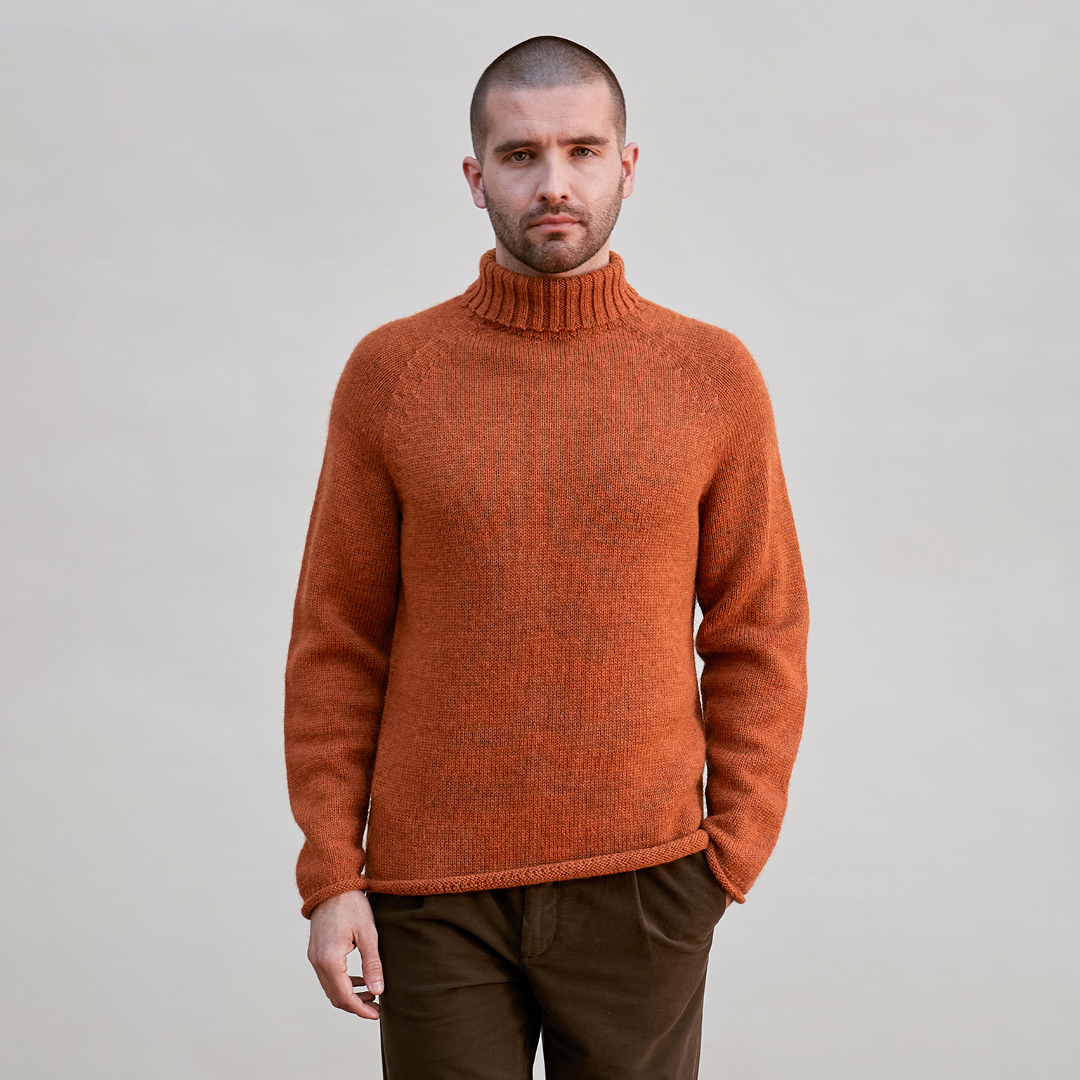 Fishersmans Roll Neck Jumper - Image 4