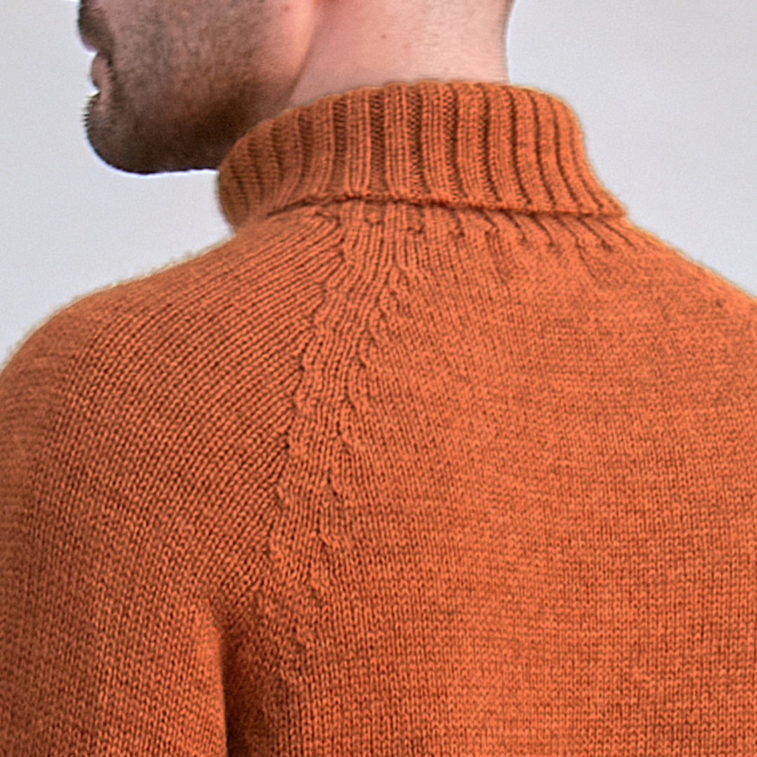 Fishersmans Roll Neck Jumper - Image 5