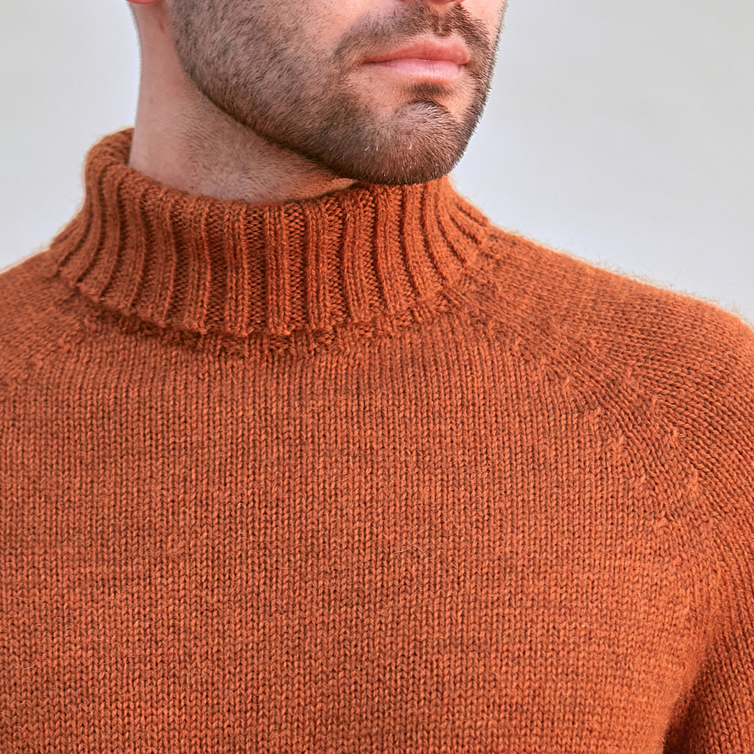 Fishersmans Roll Neck Jumper - Image 6