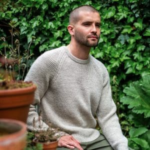 Sheepsoft Fisherman Rib Knit Jumper